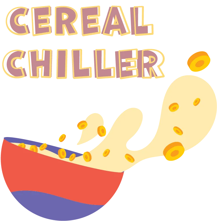 Cereal Chiller Royal Blue Oversized Fit Unisex T-Shirt