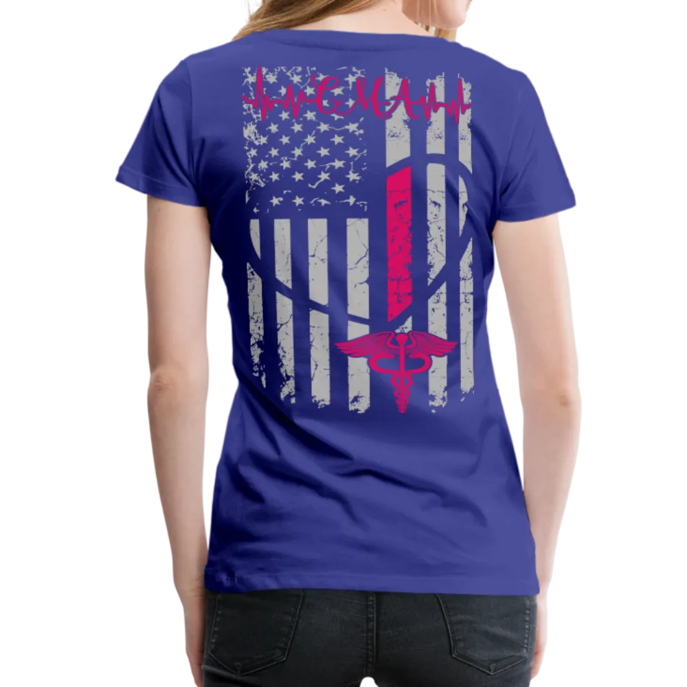 Certified Medical Assistant Women’s Premium T-Shirt (CK1891)