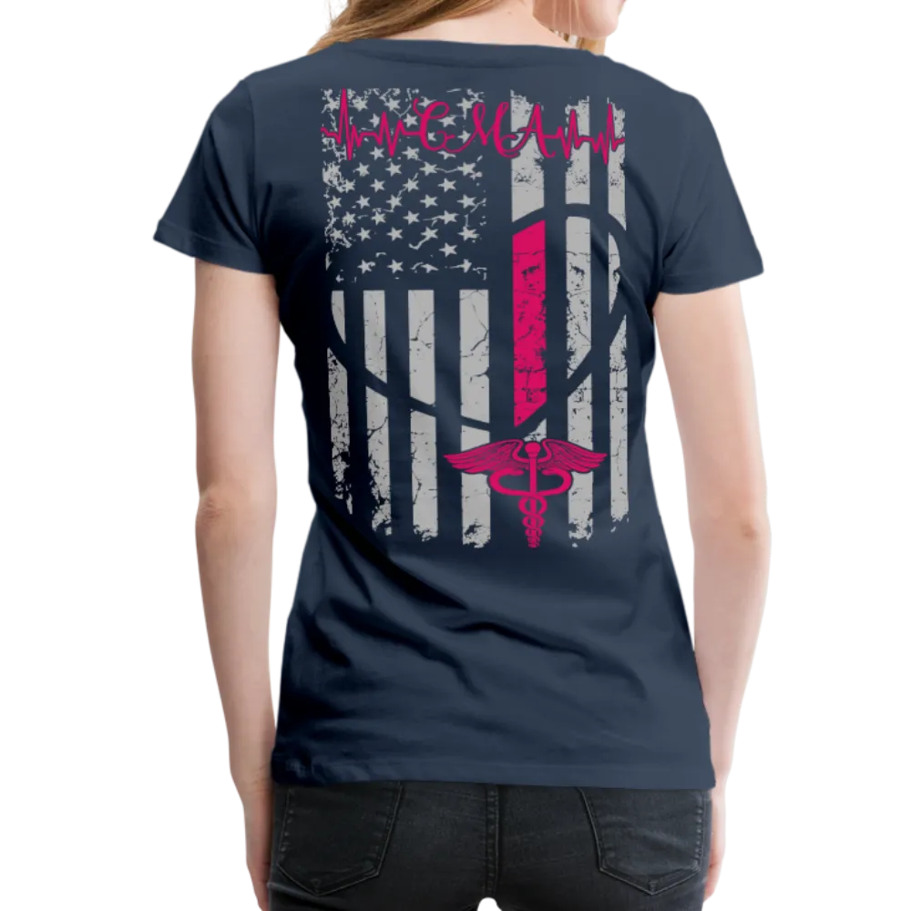 Certified Medical Assistant Women’s Premium T-Shirt (CK1891)