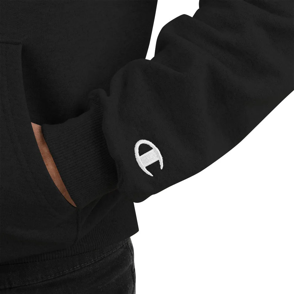 Champion Gold Lion Hoodie - Black