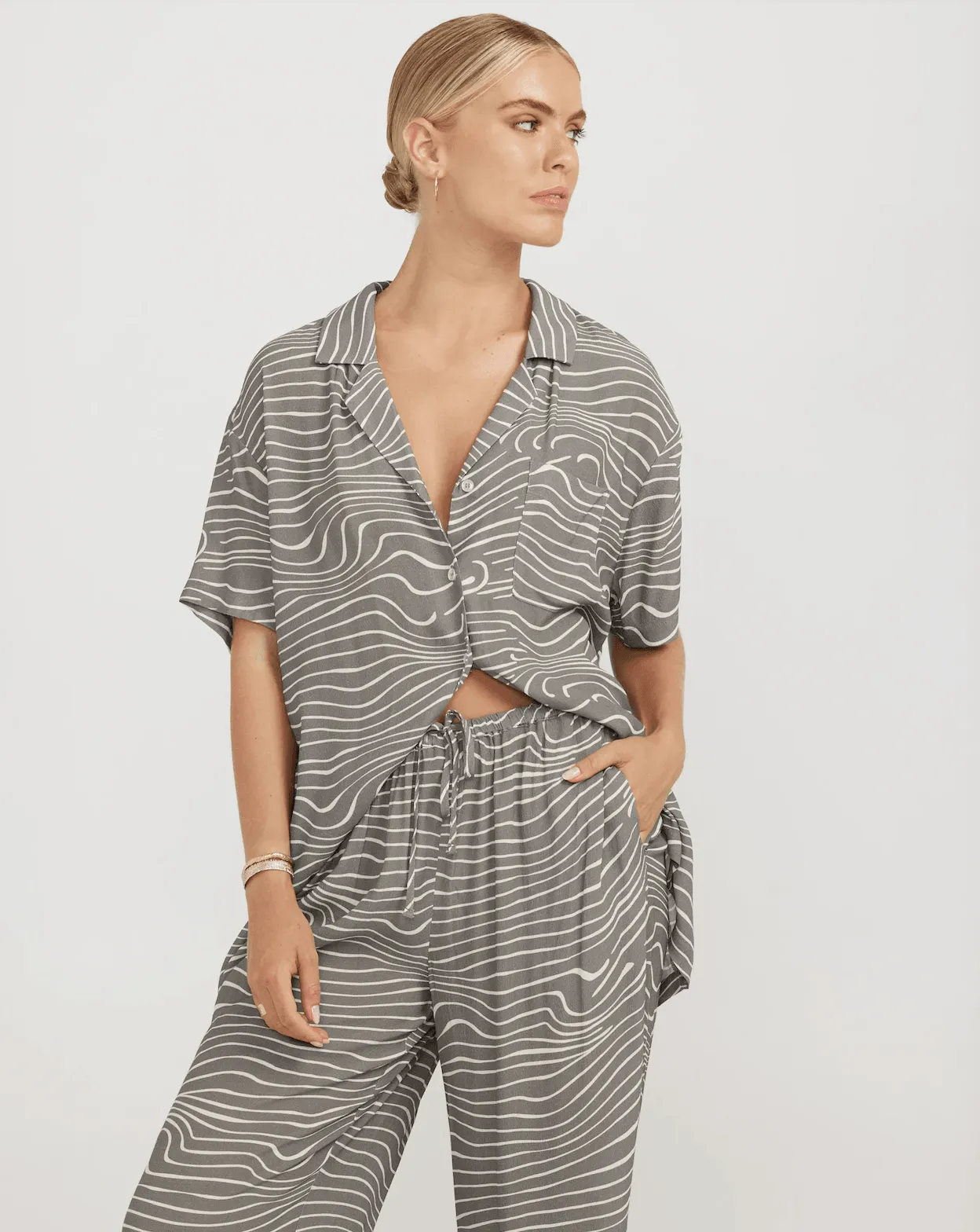CHARLIE HOLIDAY Lola Shirt - Retro Zebra