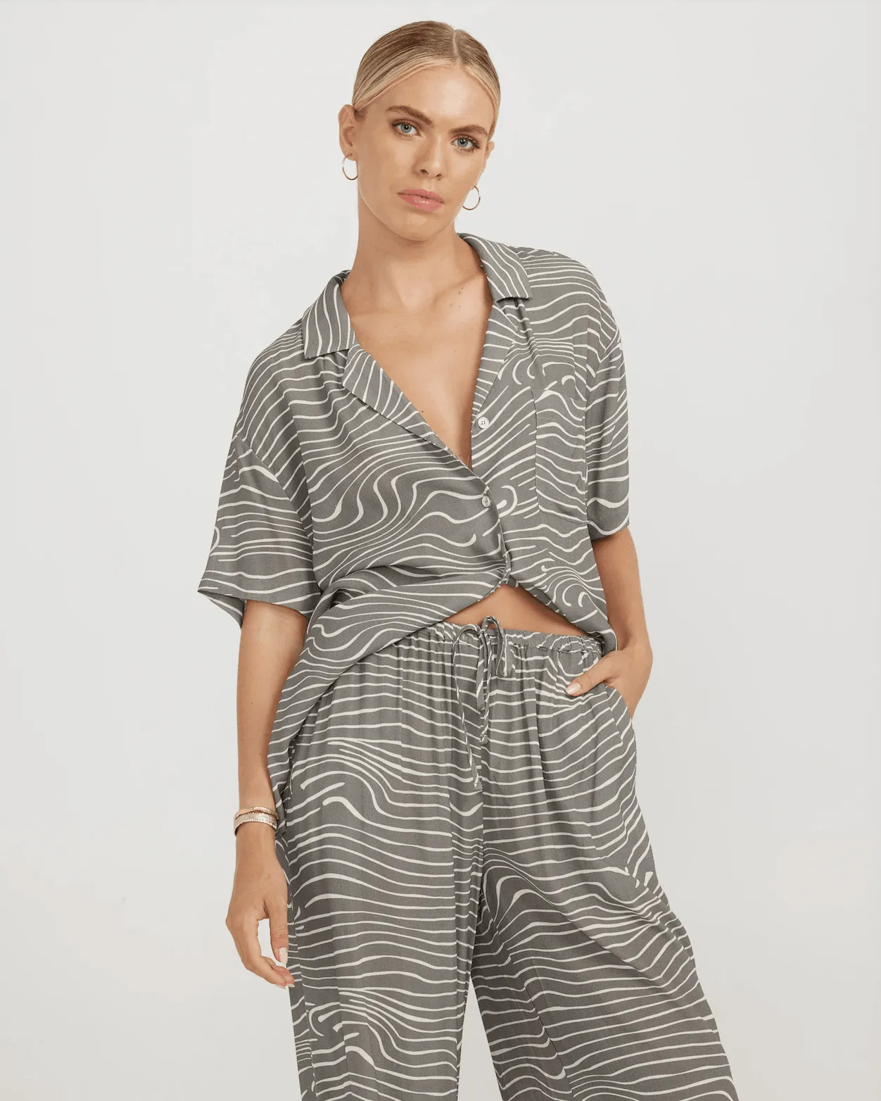 CHARLIE HOLIDAY Lola Shirt - Retro Zebra