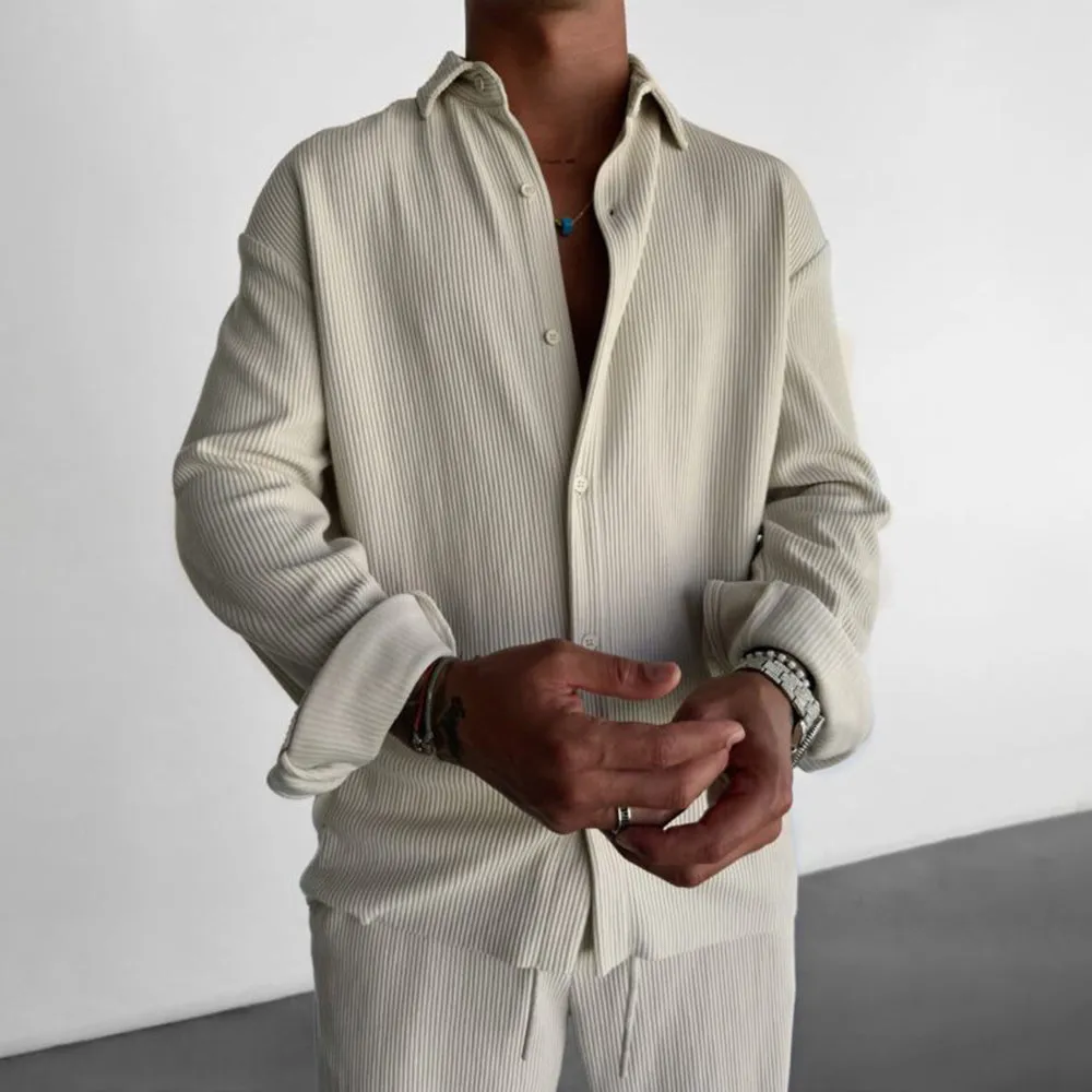 Chictango Chic Ribbed Stripes Shirt