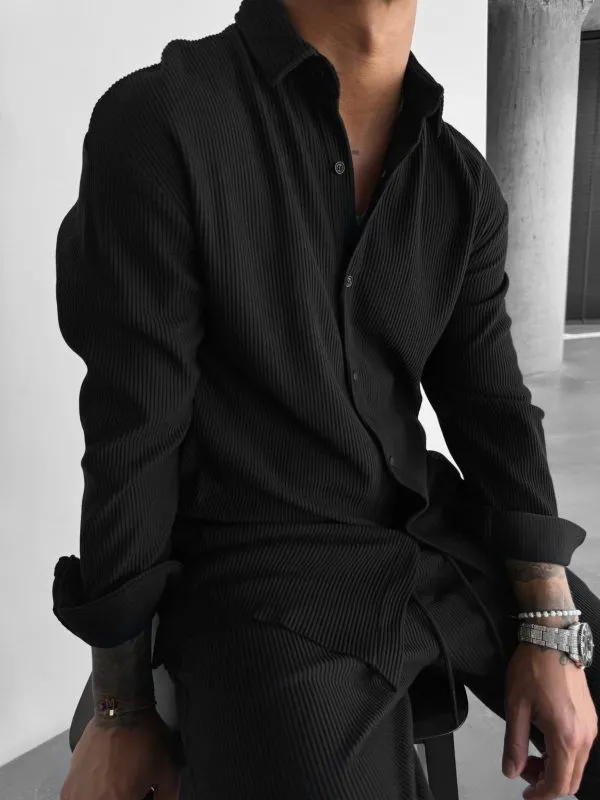 Chictango Chic Ribbed Stripes Shirt
