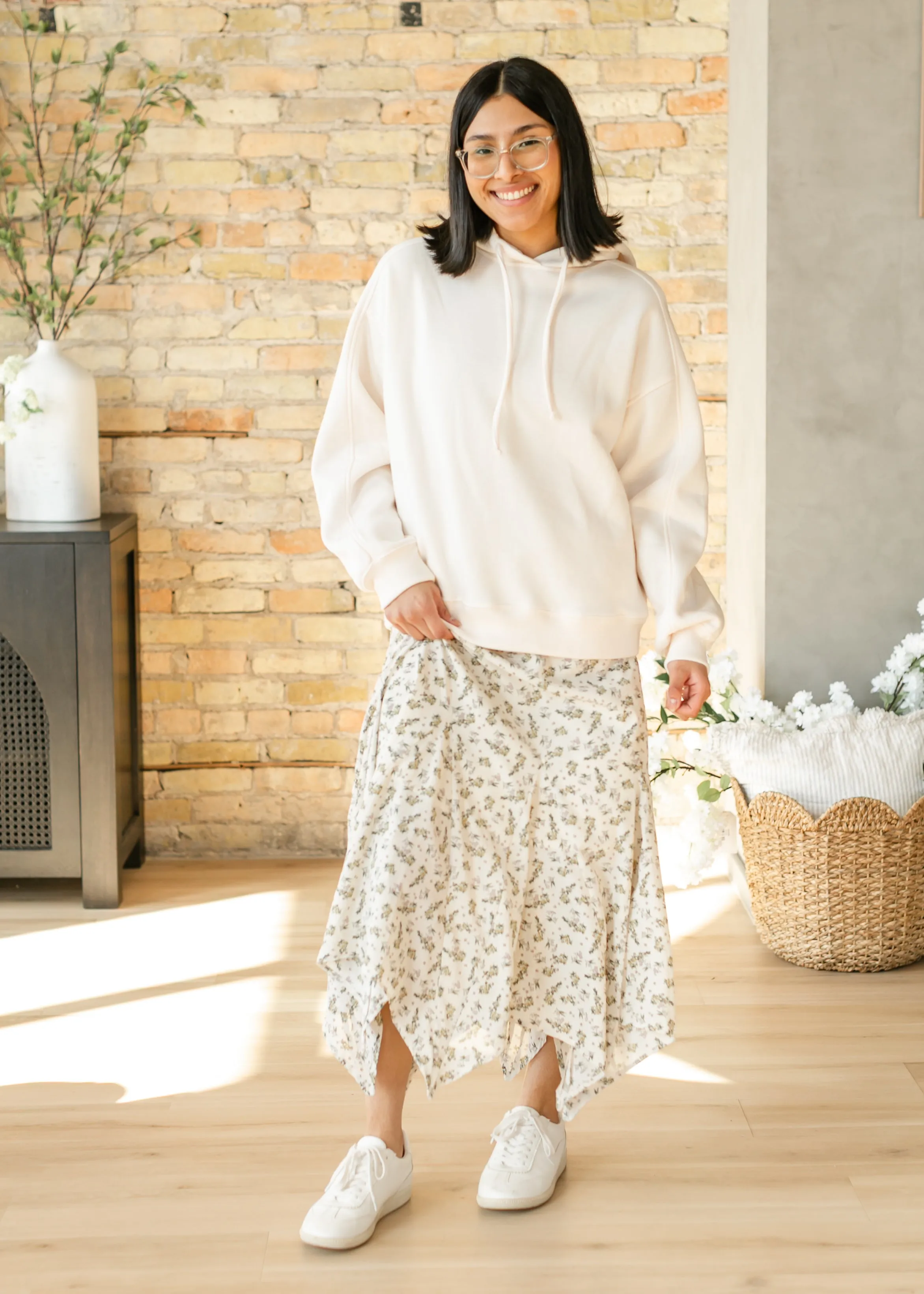 Classic Relaxed Hoodie Sweatshirt