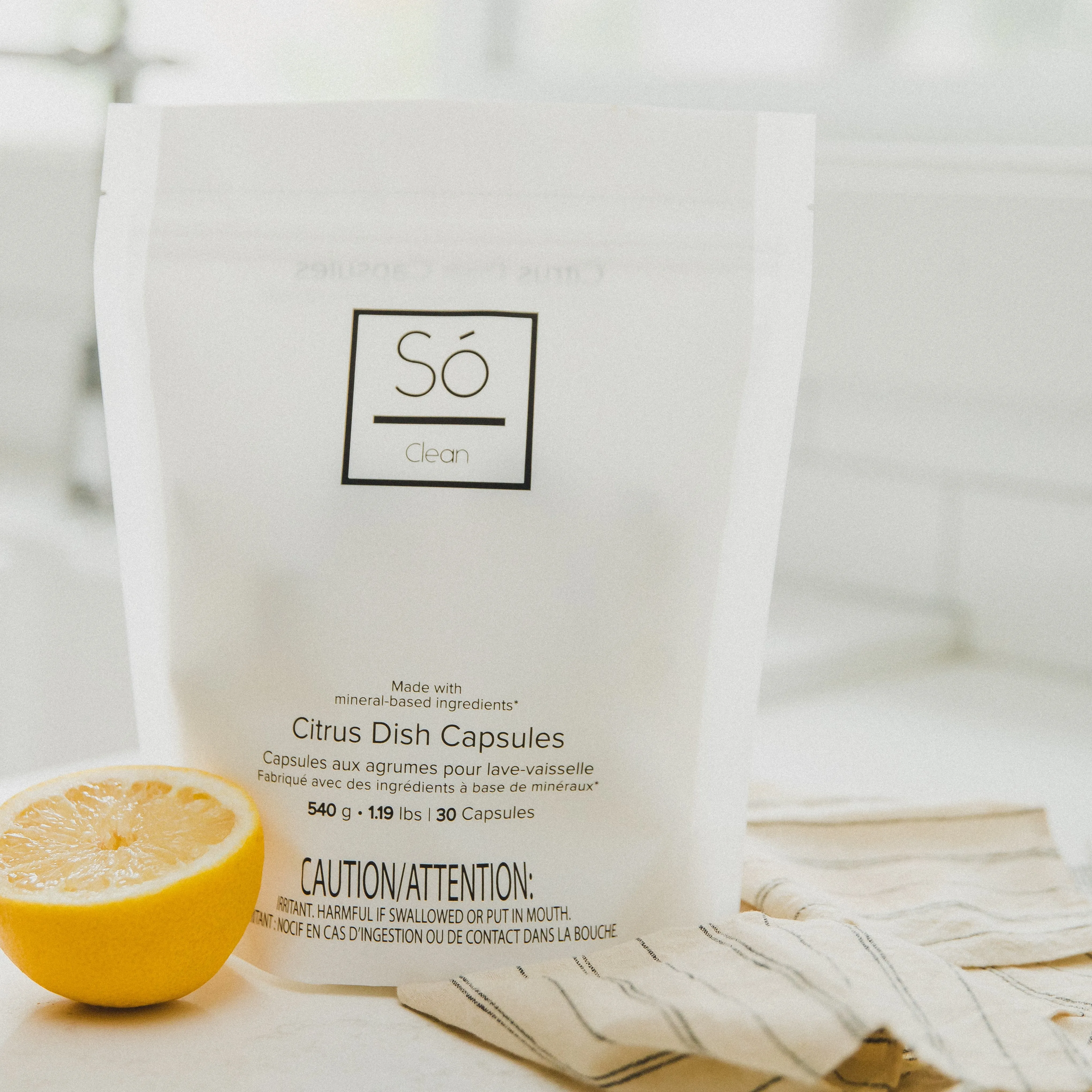 Clean - Citrus Dish Capsules (Case)