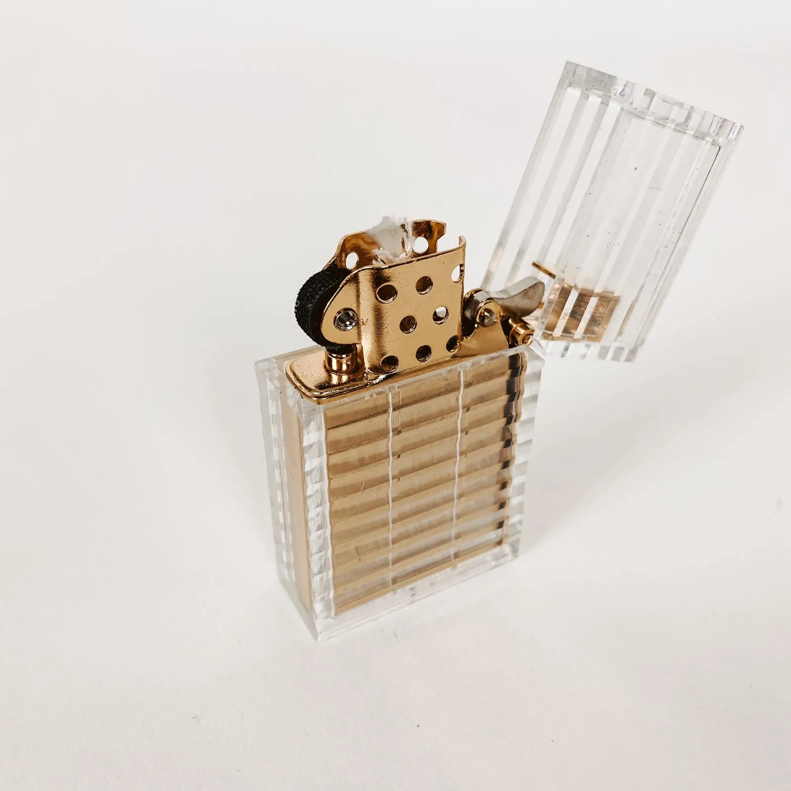 Clear Latitude Hard Edge Refillable Lighter