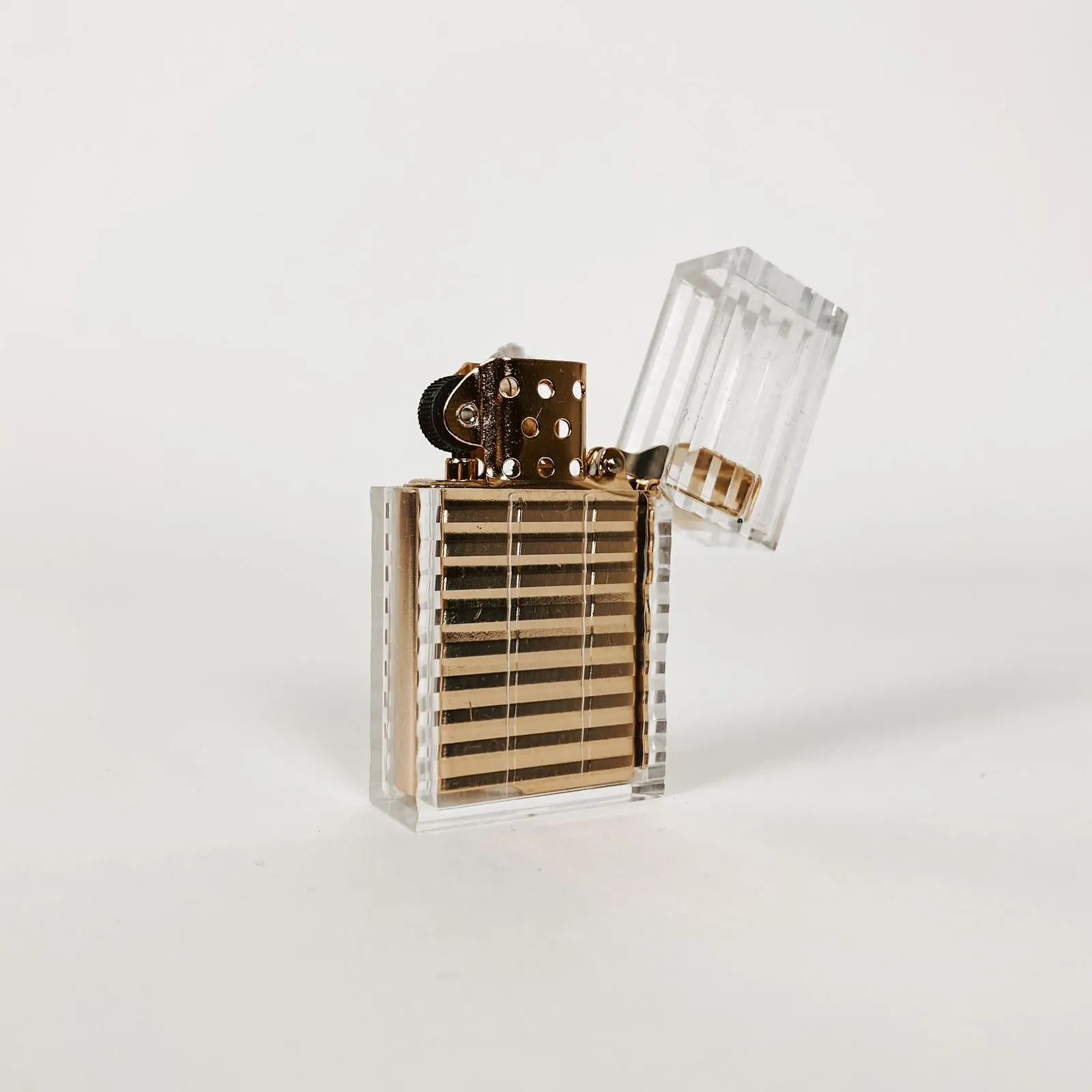 Clear Latitude Hard Edge Refillable Lighter