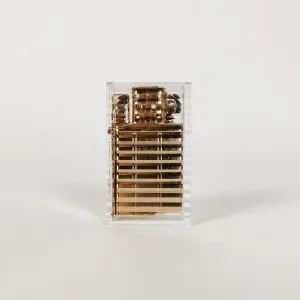 Clear Latitude Hard Edge Refillable Lighter