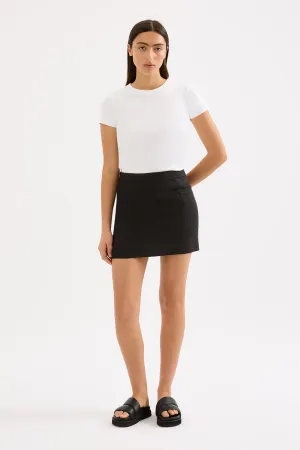 CLIO LINEN MINI SKIRT
