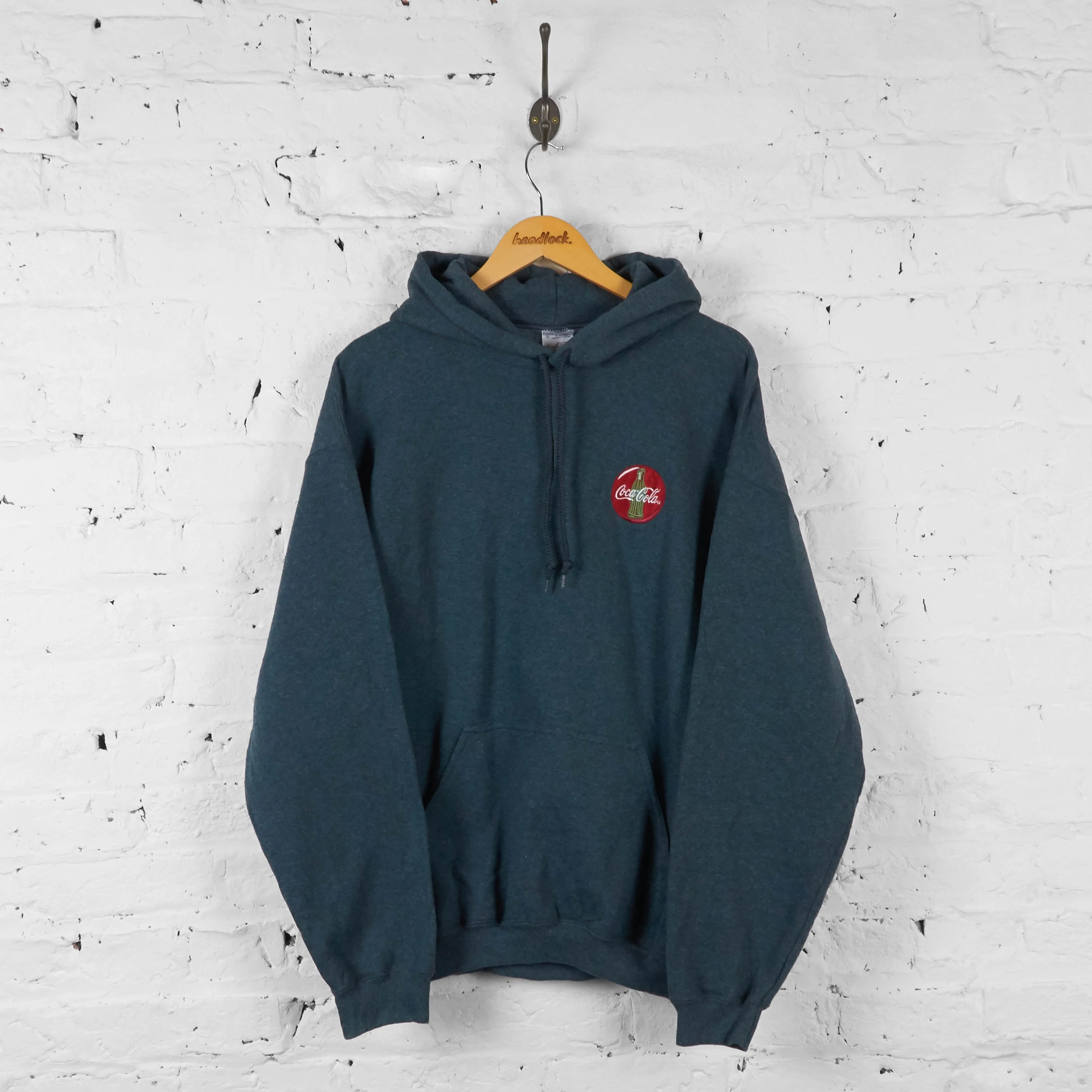 Coca Cola Hoodie - Grey - XL