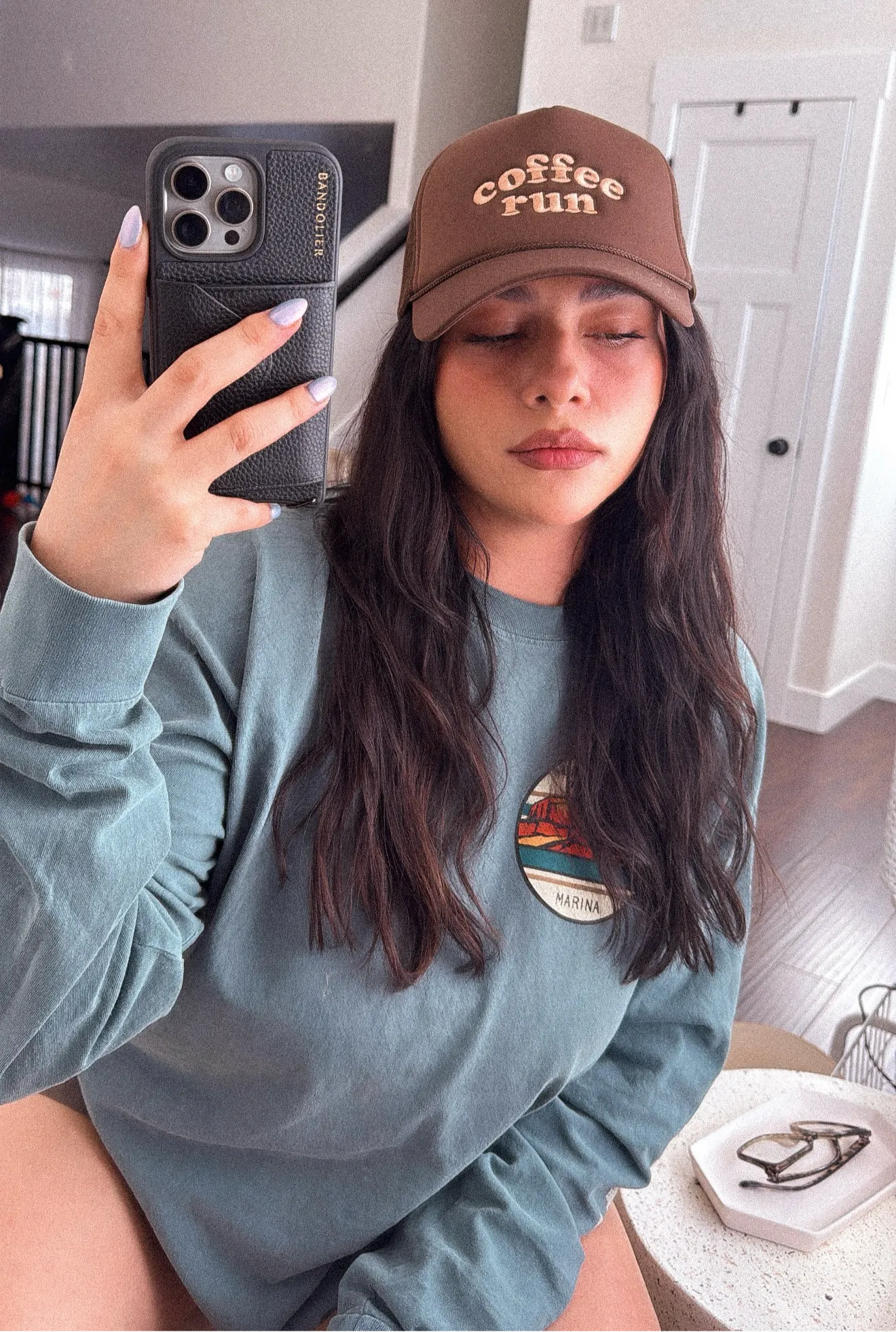 Coffee Run trucker hat