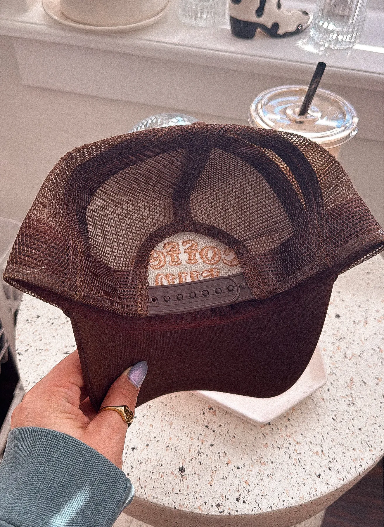 Coffee Run trucker hat