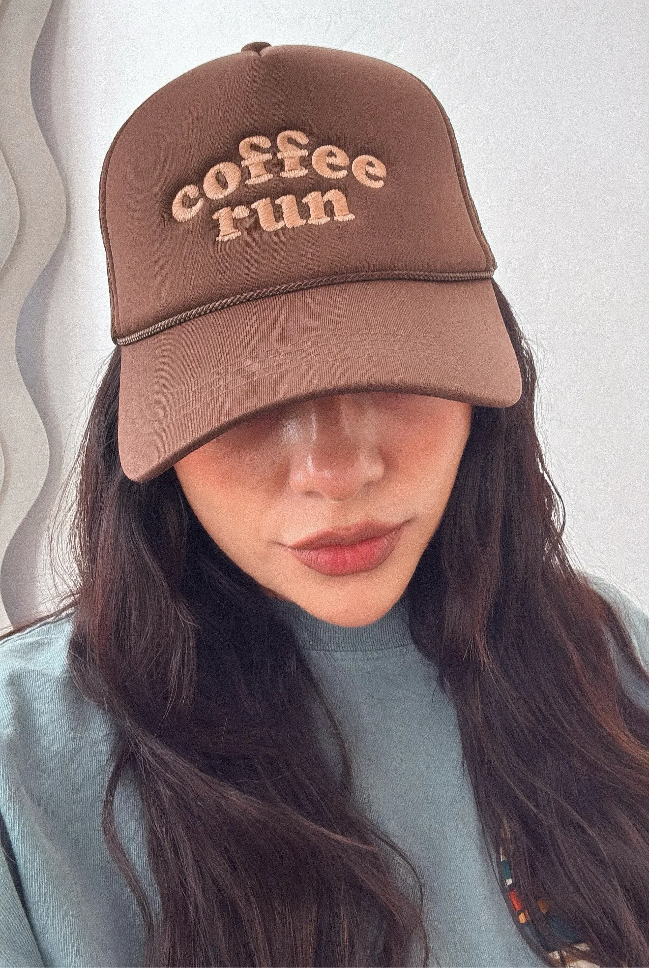 Coffee Run trucker hat