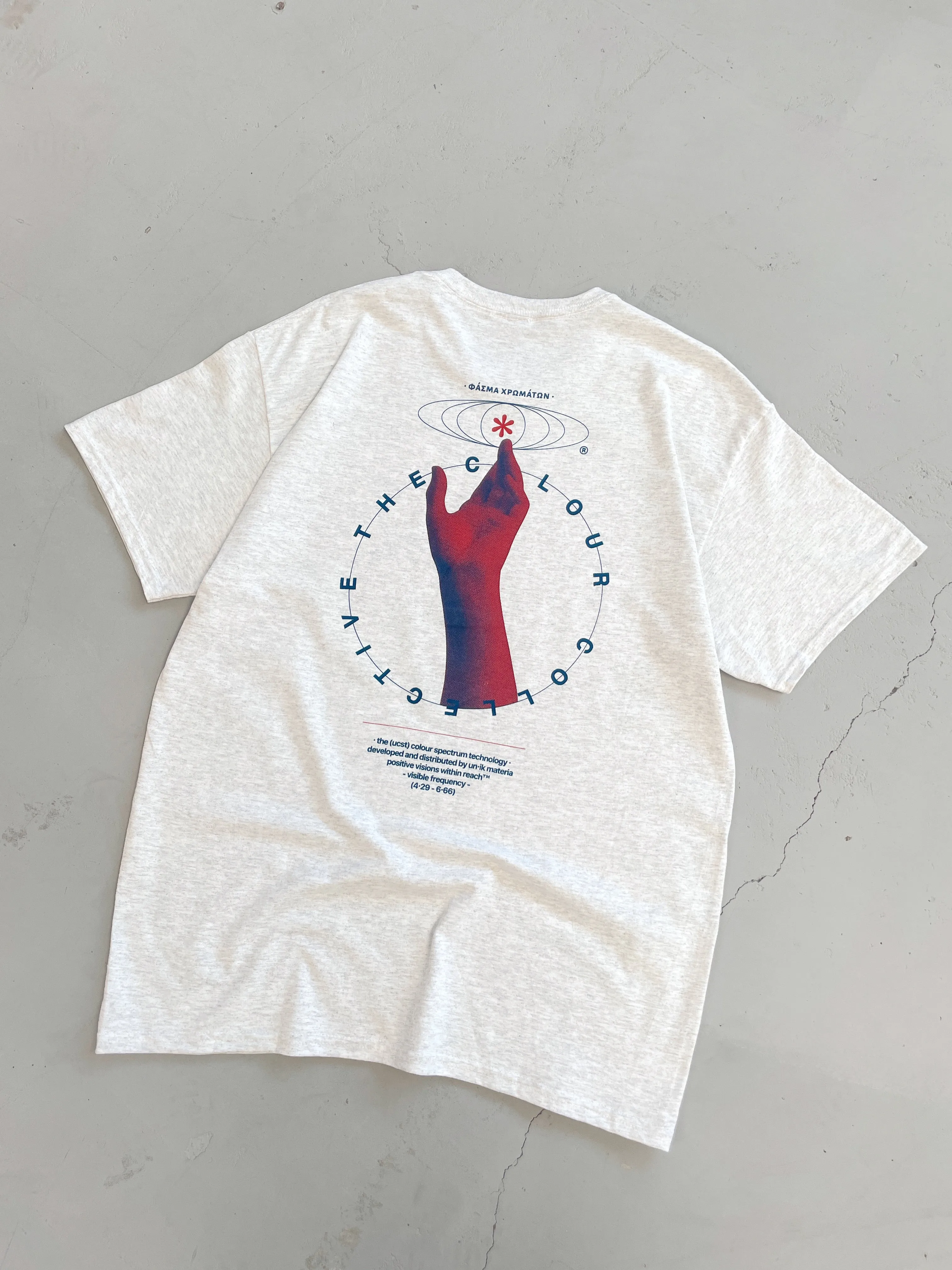 Colour Collective 'Reach' Tee - Ash