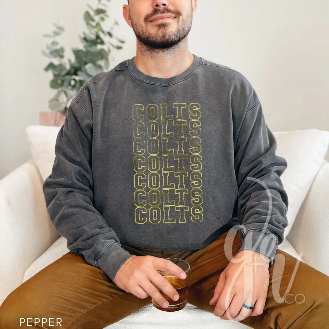 Colts Colts Colts or Broncos Broncos Broncos (Tees Sweatshirts)
