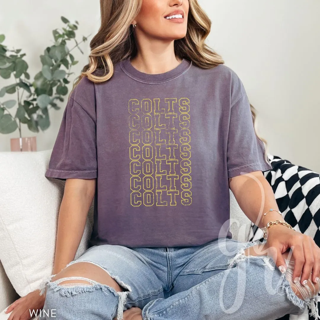 Colts Colts Colts or Broncos Broncos Broncos (Tees Sweatshirts)