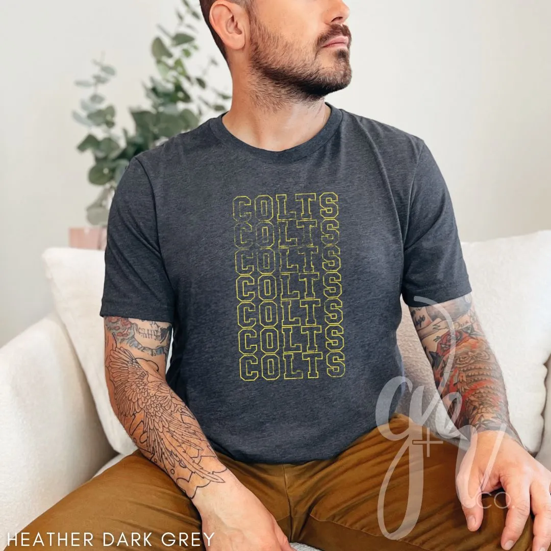 Colts Colts Colts or Broncos Broncos Broncos (Tees Sweatshirts)