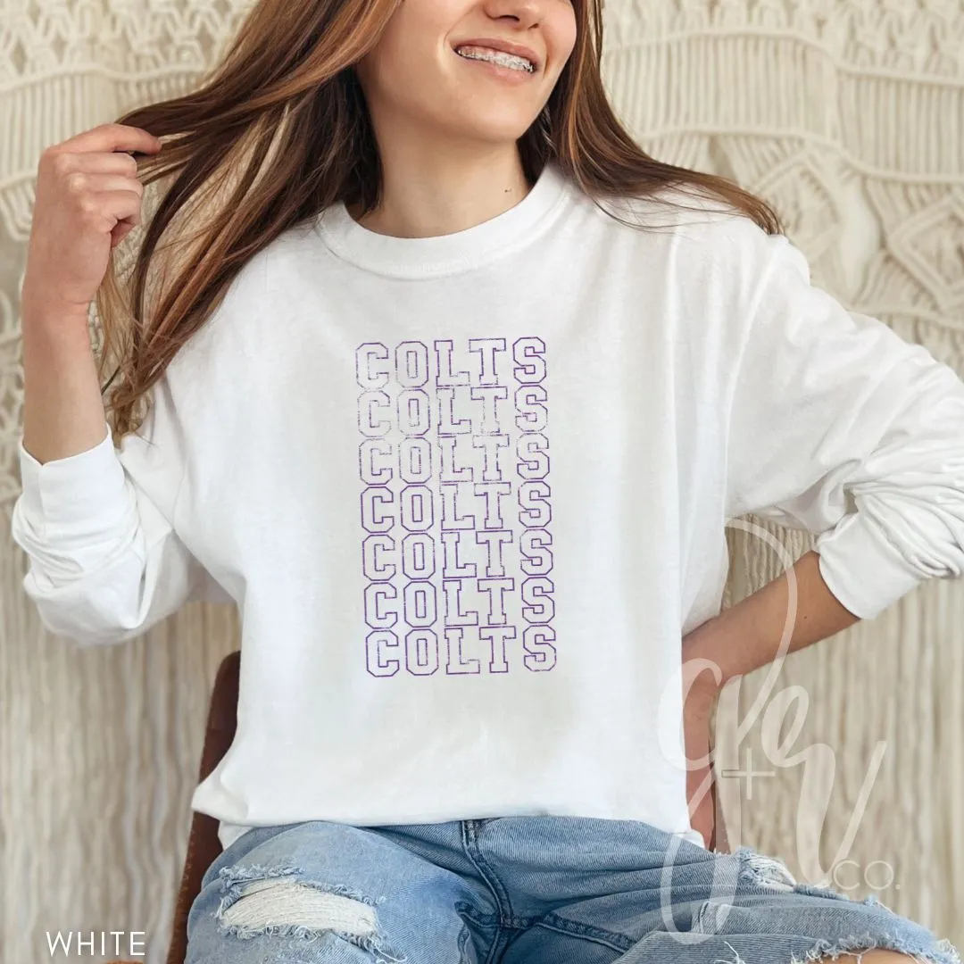Colts Colts Colts or Broncos Broncos Broncos (Tees Sweatshirts)