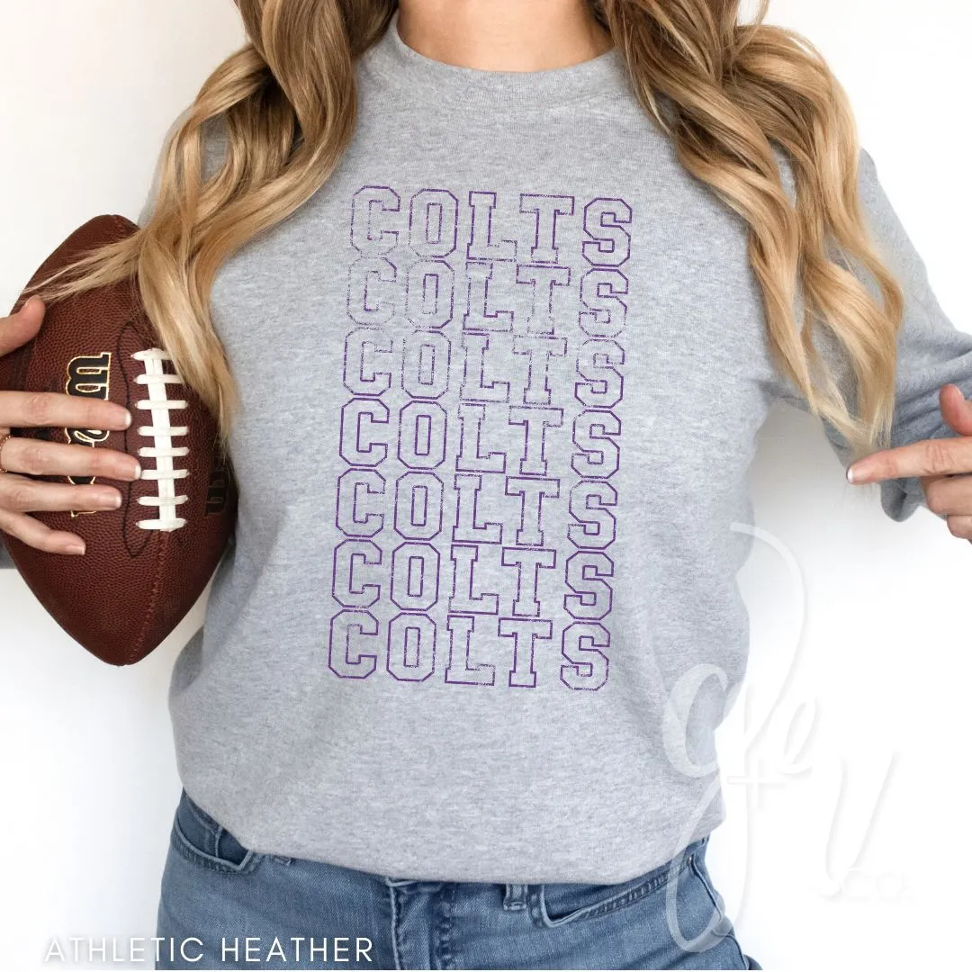 Colts Colts Colts or Broncos Broncos Broncos (Tees Sweatshirts)