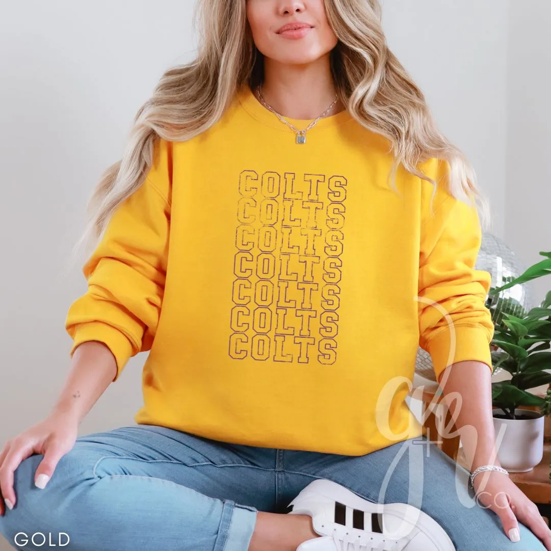 Colts Colts Colts or Broncos Broncos Broncos (Tees Sweatshirts)