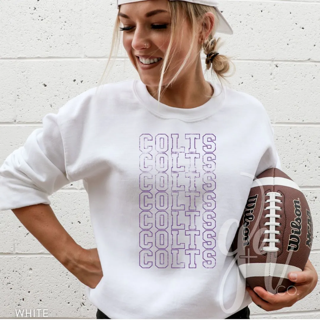 Colts Colts Colts or Broncos Broncos Broncos (Tees Sweatshirts)