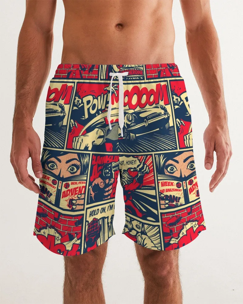 Comic Art Masculine Swim Trunk