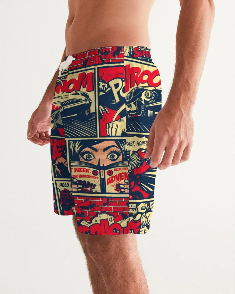 Comic Art Masculine Swim Trunk