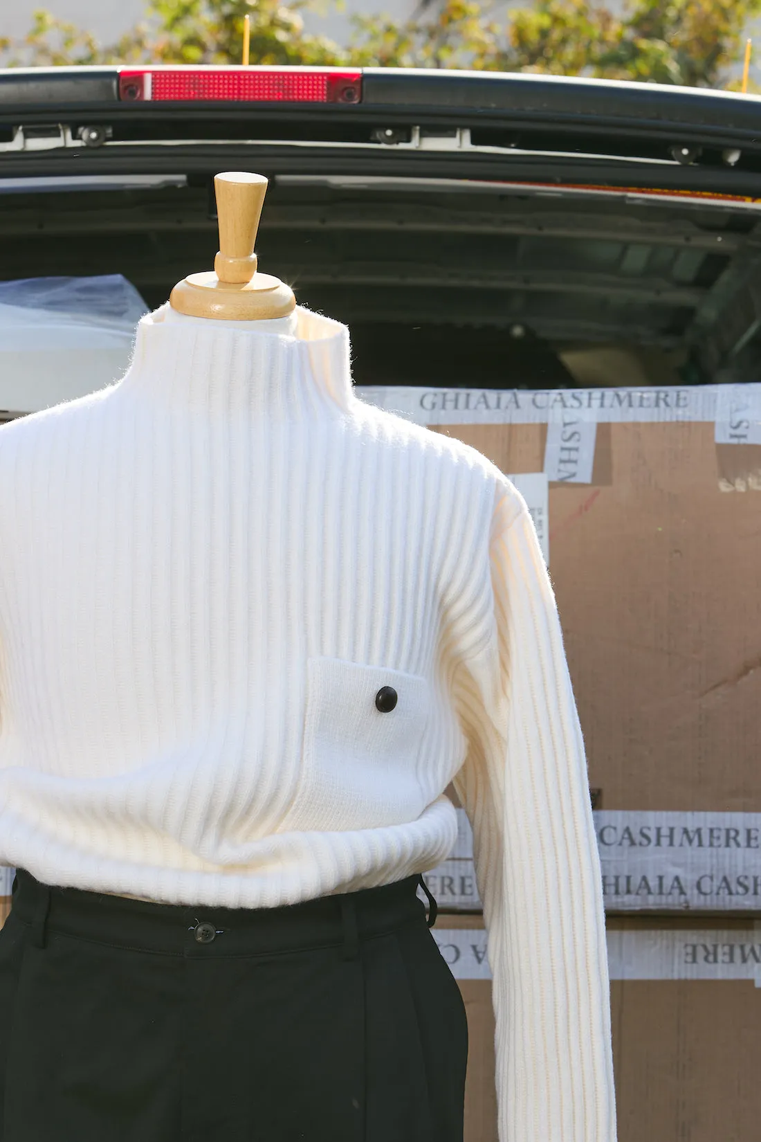 Commodore Wool Mock Neck