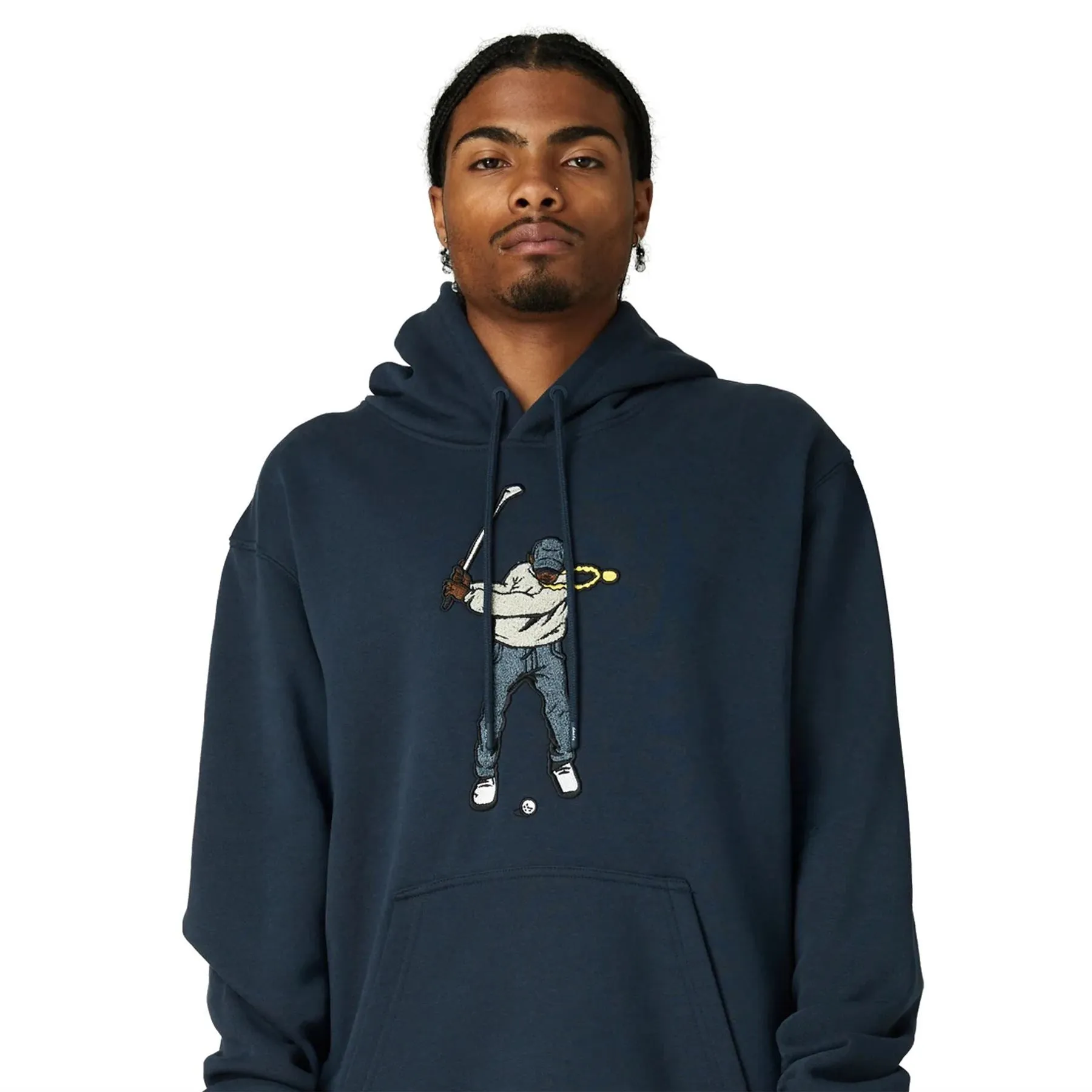 Core Fleece Swingman Hoodie Midnight Navy