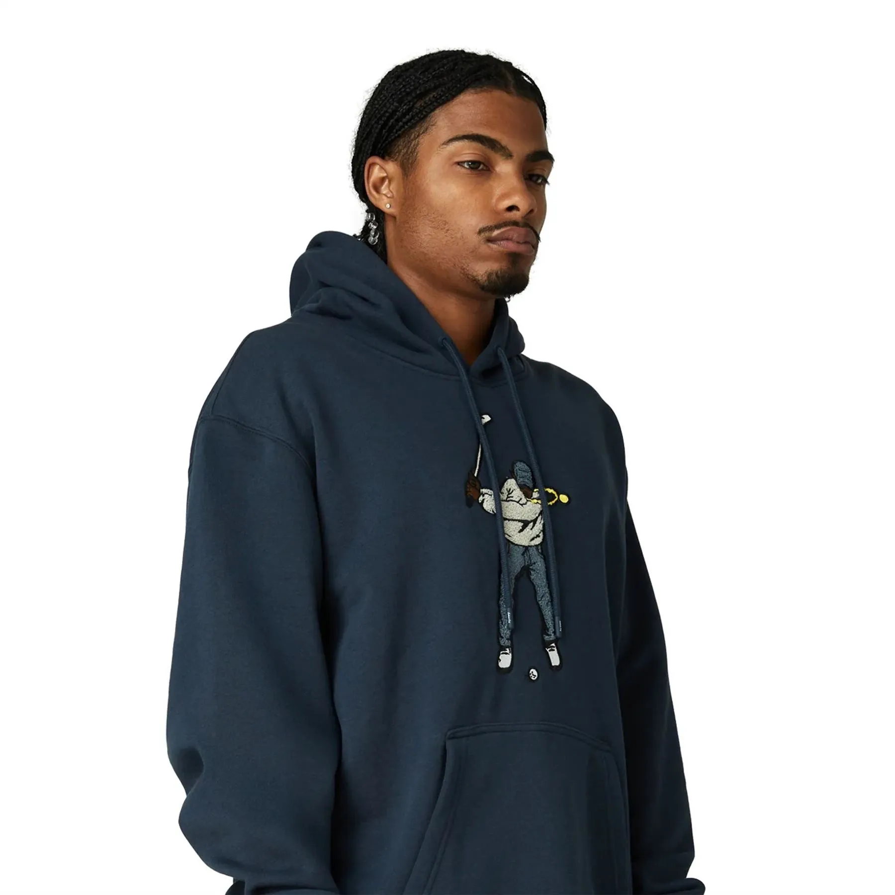 Core Fleece Swingman Hoodie Midnight Navy