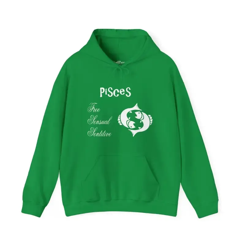 Cosmic Pisces Zodiac Hoodie for Stellar Comfort