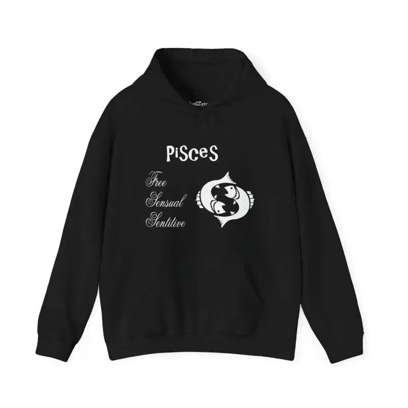 Cosmic Pisces Zodiac Hoodie for Stellar Comfort