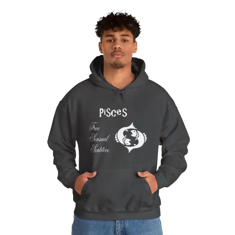 Cosmic Pisces Zodiac Hoodie for Stellar Comfort