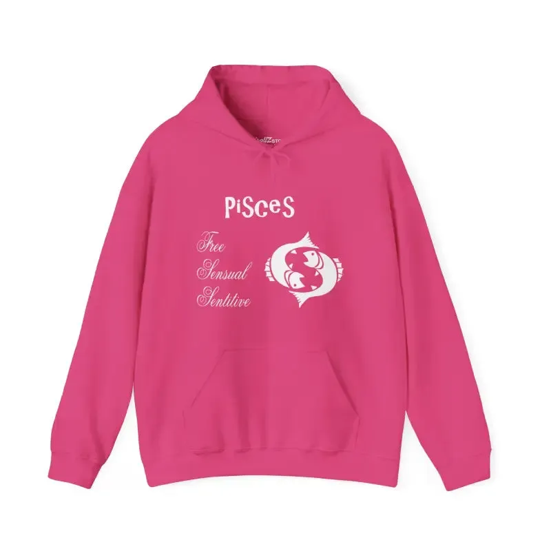 Cosmic Pisces Zodiac Hoodie for Stellar Comfort