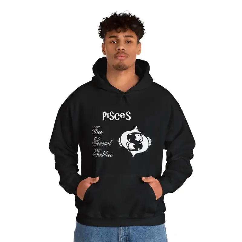 Cosmic Pisces Zodiac Hoodie for Stellar Comfort