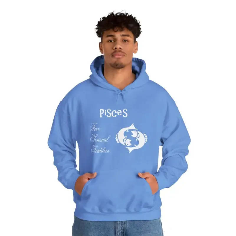 Cosmic Pisces Zodiac Hoodie for Stellar Comfort