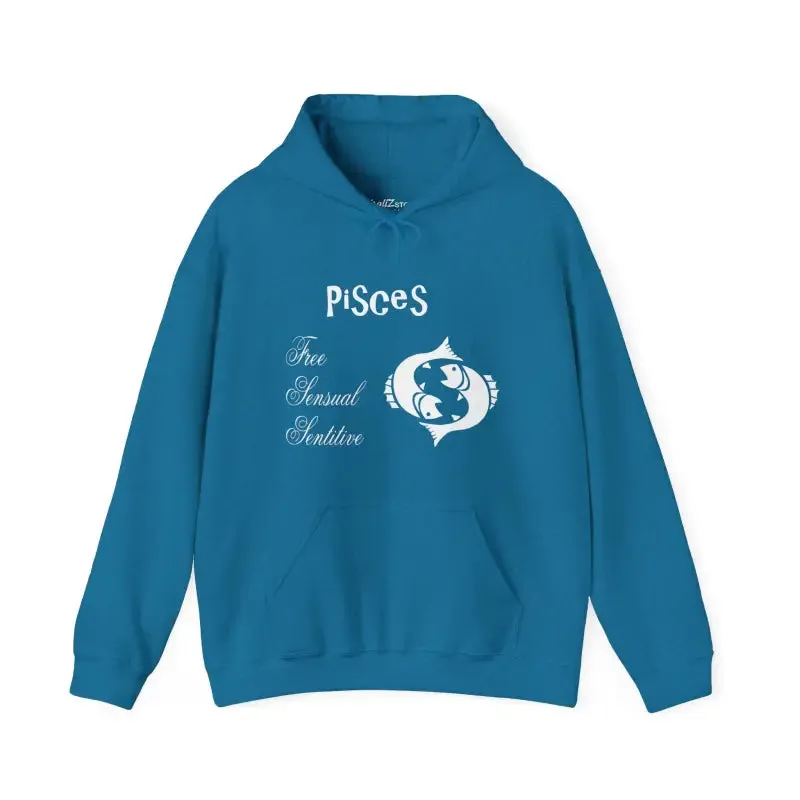 Cosmic Pisces Zodiac Hoodie for Stellar Comfort