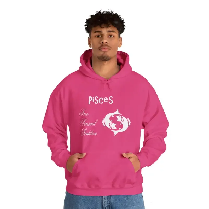 Cosmic Pisces Zodiac Hoodie for Stellar Comfort