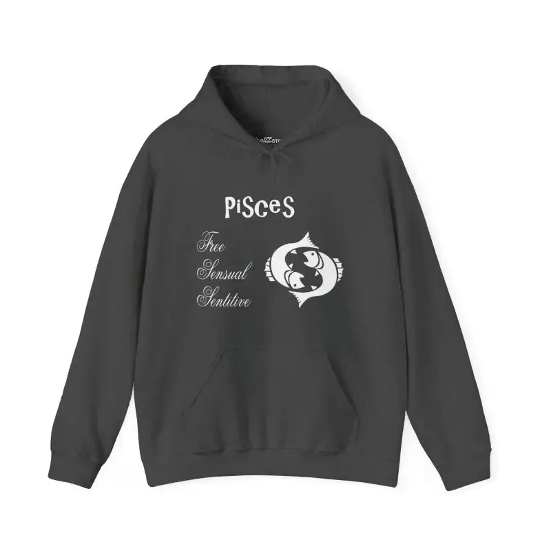 Cosmic Pisces Zodiac Hoodie for Stellar Comfort