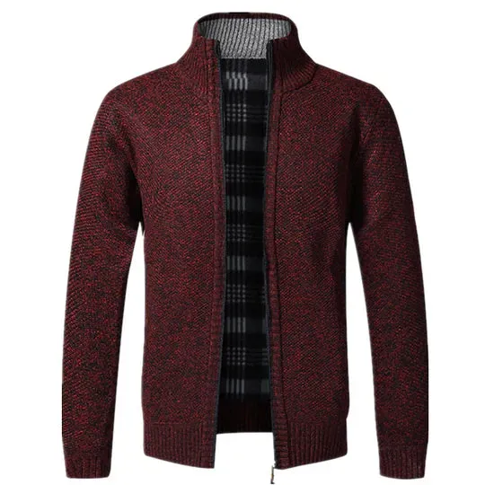 Cotton Knit Fleece Jacket - Enrich