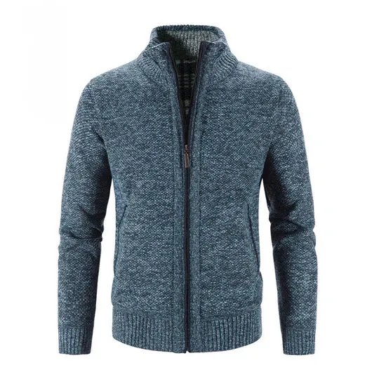 Cotton Knit Fleece Jacket - Enrich