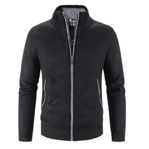 Cotton Knit Fleece Jacket - Enrich