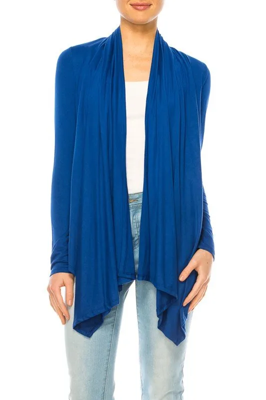 Cozy Asymmetrical Cardigan for Effortless Style