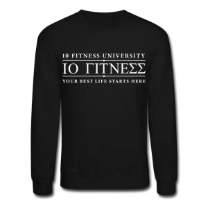 Crewneck Sweatshirt 10 Trainer Wht Ltr
