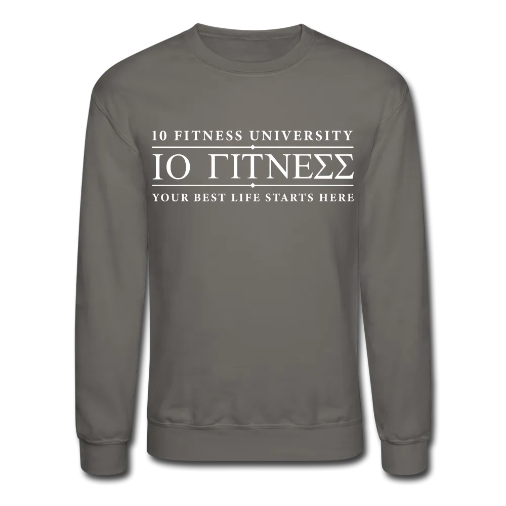 Crewneck Sweatshirt 10 Trainer Wht Ltr