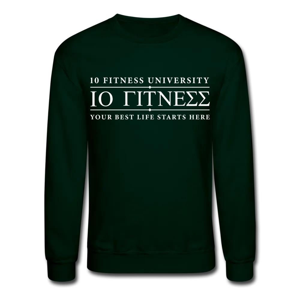 Crewneck Sweatshirt 10 Trainer Wht Ltr