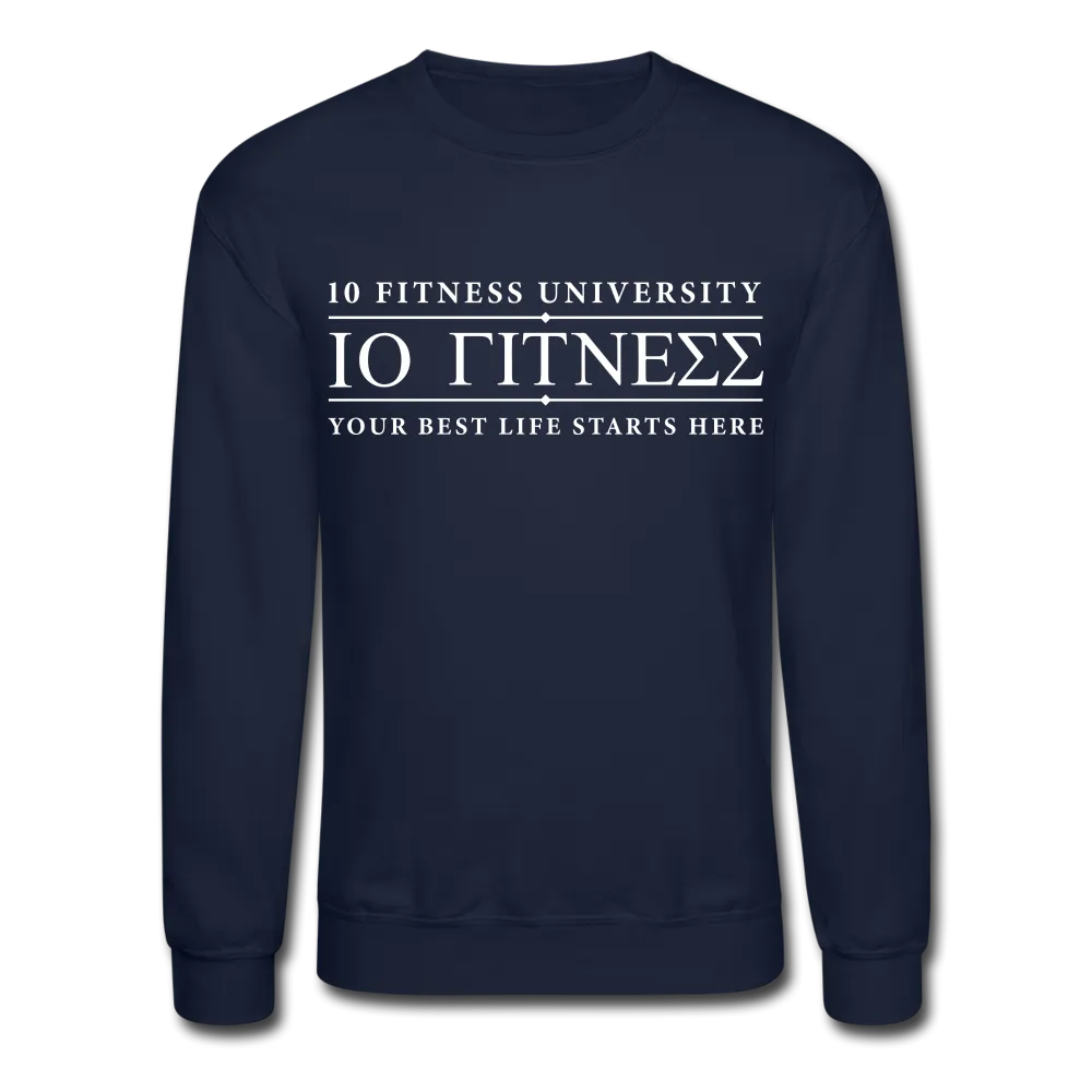 Crewneck Sweatshirt 10 Trainer Wht Ltr