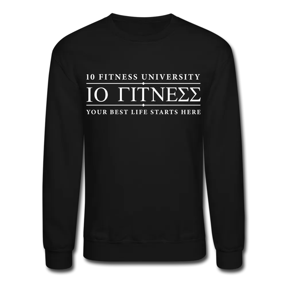 Crewneck Sweatshirt 10 Trainer Wht Ltr
