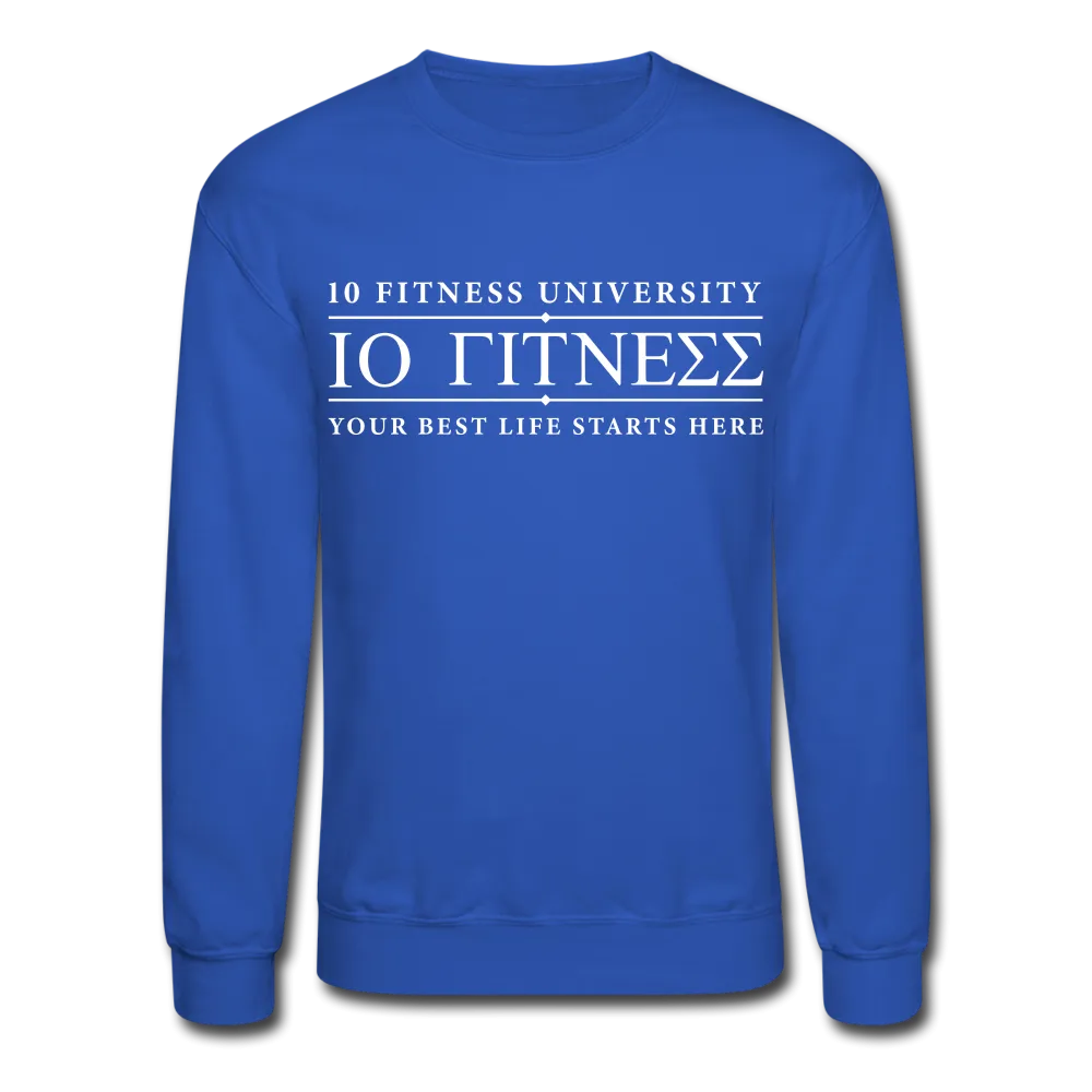 Crewneck Sweatshirt 10 Trainer Wht Ltr
